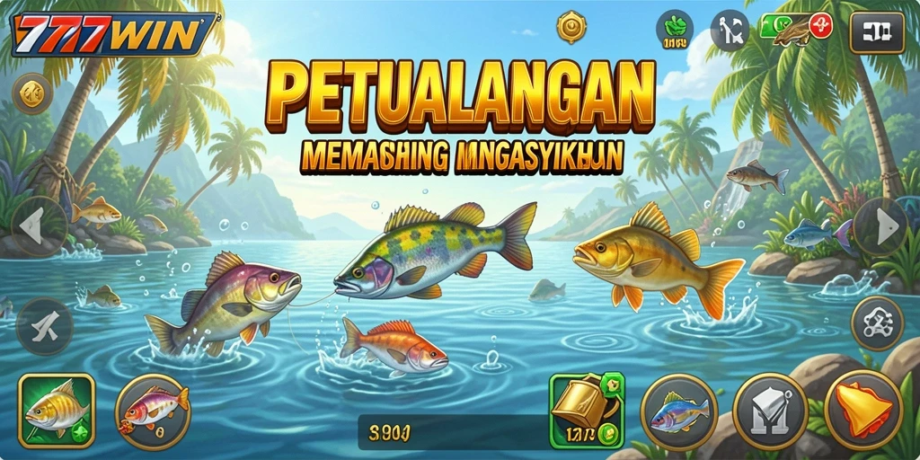 Tangkapan ikan beragam dengan grafik memukau dalam gameplay 777WIN.