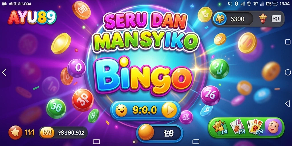 Tampilan seru gameplay Bingo di AYU89