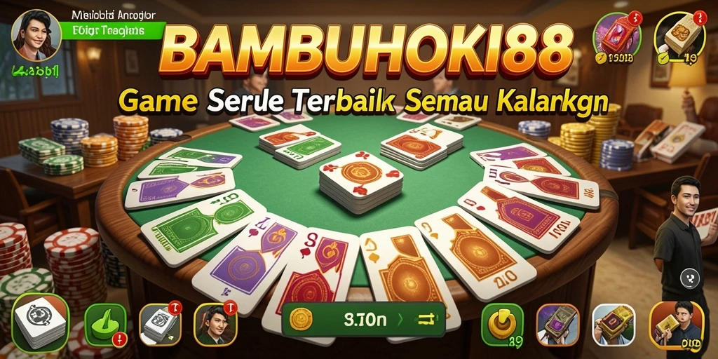 Tampilan gameplay seru dari BAMBUHOKI88 yang penuh strategi.