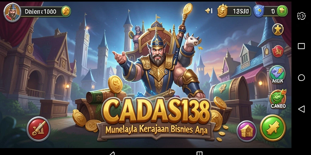 Tampilan menawan gameplay Tycoon CADAS138 dengan strategi bisnis.