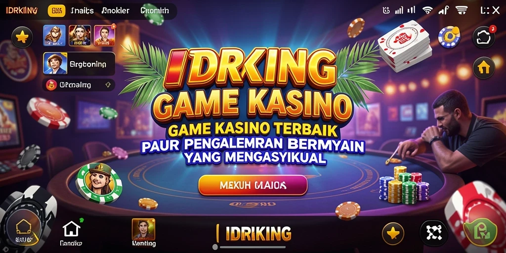 Tampilan menarik gameplay Kasino di IDRKING dengan grafis yang mengesankan.