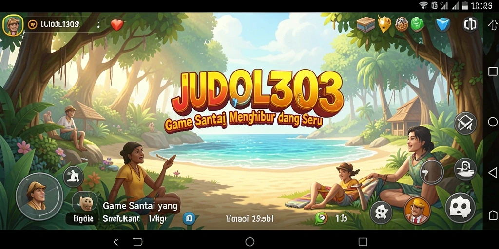 Screenshot gameplay JUDOL303 menampilkan keseruan permainan Casual.