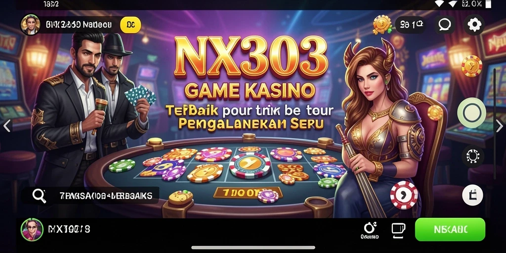 Tampilan menarik dari gameplay Kasino NX303 yang menyenangkan.