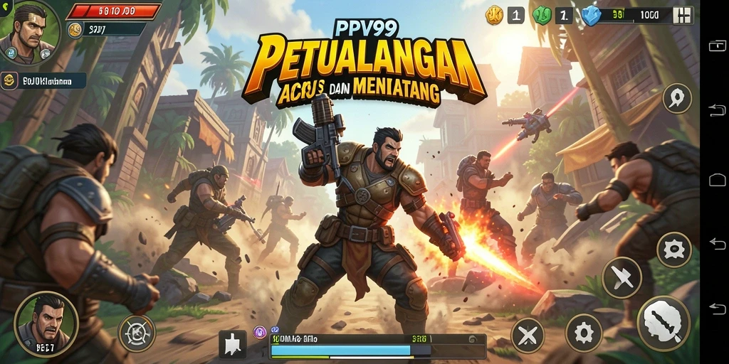 Tampilan gameplay seru dalam PPV99 yang penuh aksi.