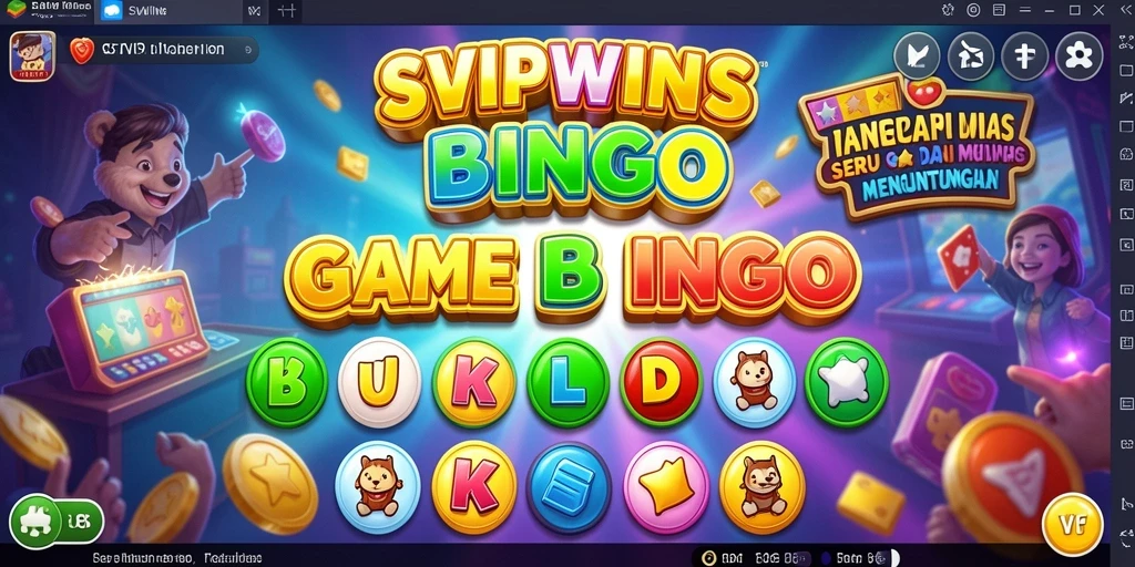 Tampilan gameplay seru dalam SVIPWINS Bingo.